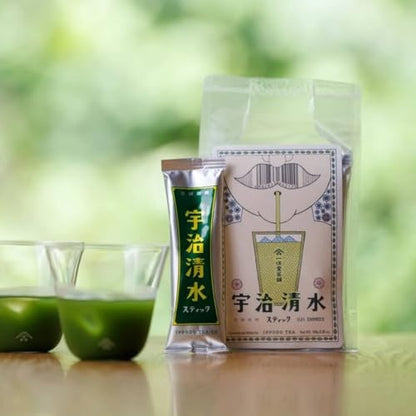 Ippodo Tea Uji Shimizu Stick Tea - 12 Sticks (4 Packs) & 400g Bag