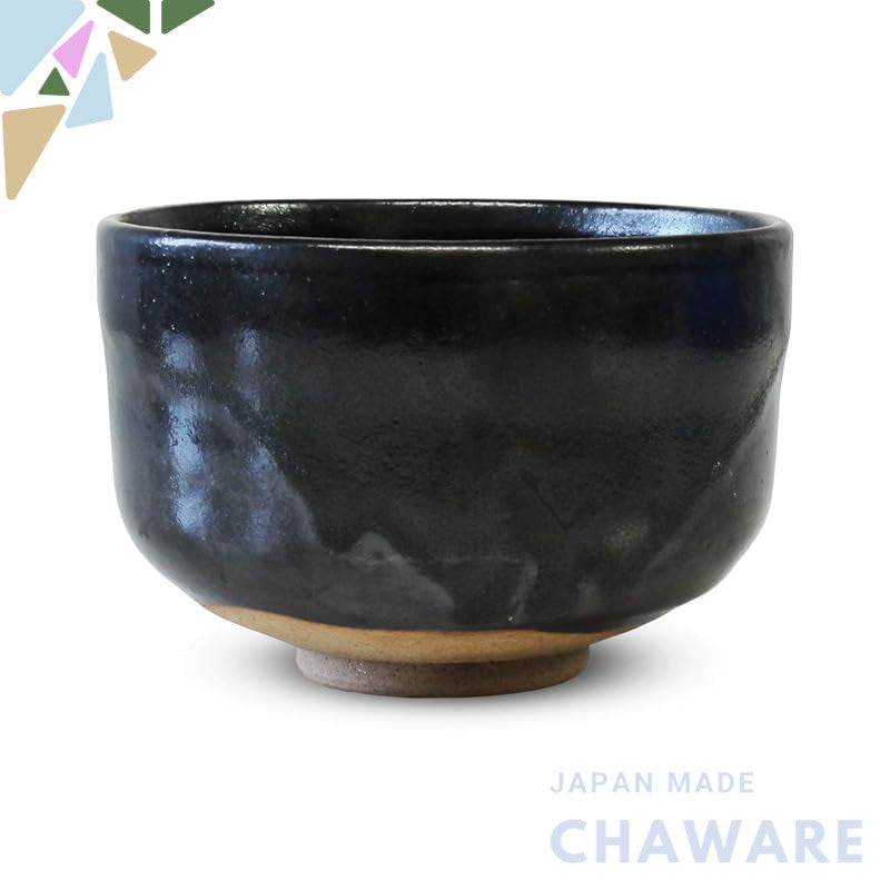 CtoC JAPAN Matcha Bowl: Arita Ware Yuzu Skin Tenmoku Raku-style Matcha Bowl (570cc) Japanese Powdered Green Tea Porcelai