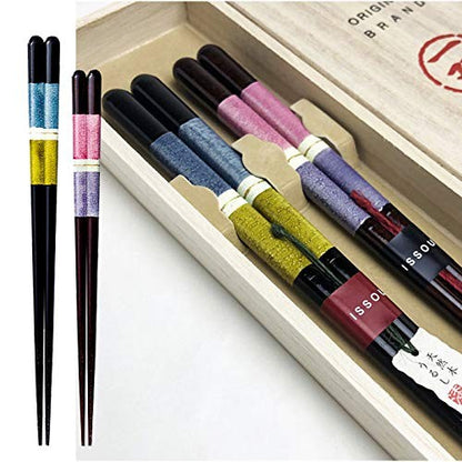 Yamaka Lacquerware Shop Arima Pair Gift Chopsticks Set Made in Japan