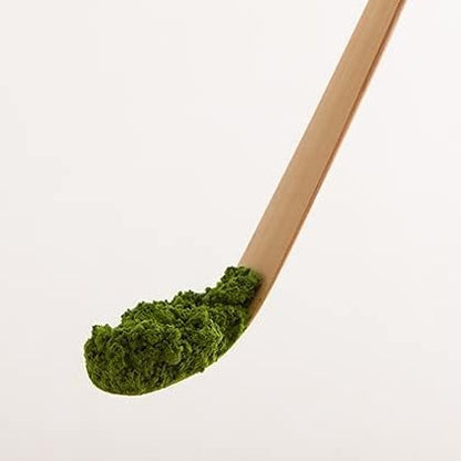 LONNEA Bamboo Tea Scoop, Bamboo Tea Utensil, Bamboo Chashaku, Teaspoon for Matcha, Powder Scoop, Made from Natural Bamboo, Tea Ware, Matcha Scoop, Tea Ceremony Accessories (Set of 2)