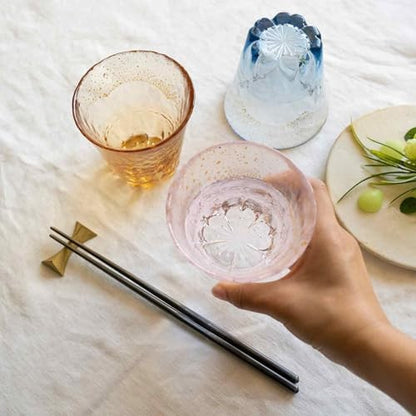 【made in japan】
Tokai Sasaki Glass Wa Glass On Fuji Sakura Hot Water Shōchū Glass with Gold Leaf 270ml Made in Japan Shōchū Glass Glass Cup Beer Glass Highball Glass Gift Present Giving Respect for the Elderly Day Father's Day Mother's Day Birthday 42160T