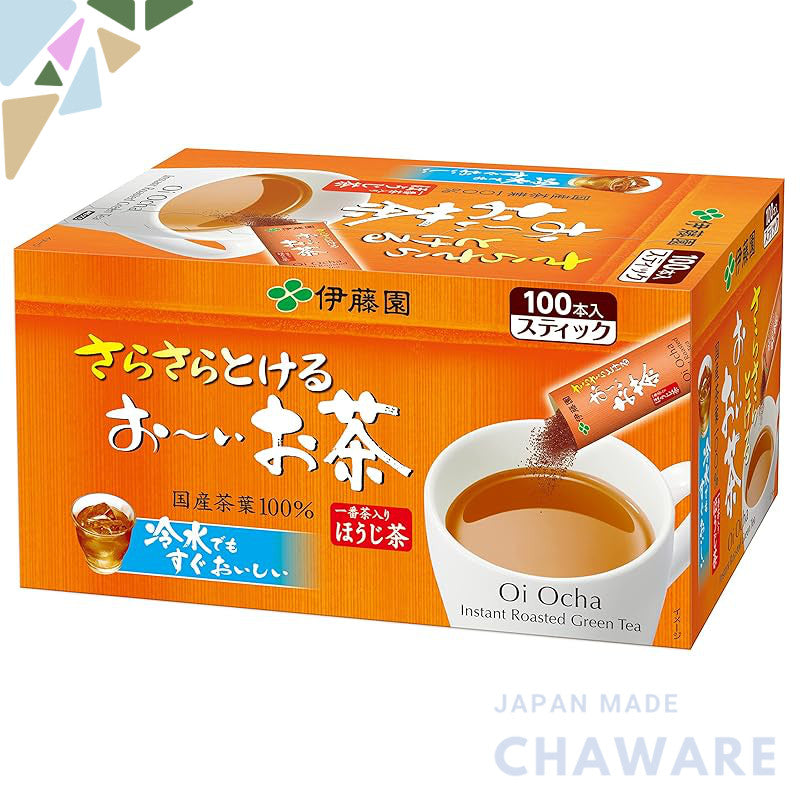 Ito En Oi Ocha Sarasara Hojicha Stick 0.8g × 100 packs japanese tea,japan made