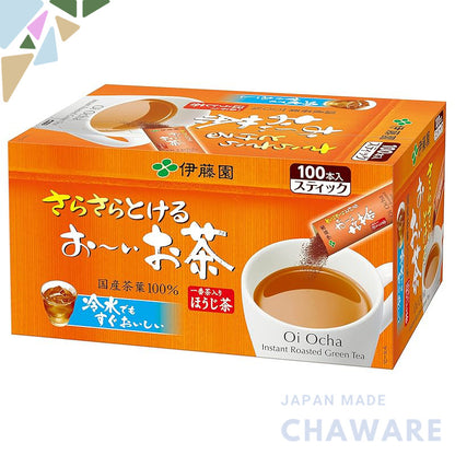 Ito En Oi Ocha Sarasara Hojicha Stick 0.8g × 100 packs japanese tea,japan made