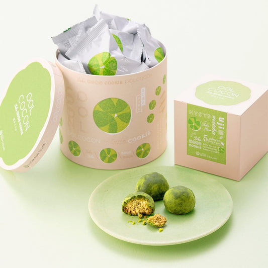 Gion Tsujiri POLCOCON Crunchy Cookies - Matcha Gift Set (5 or 12 Pieces)