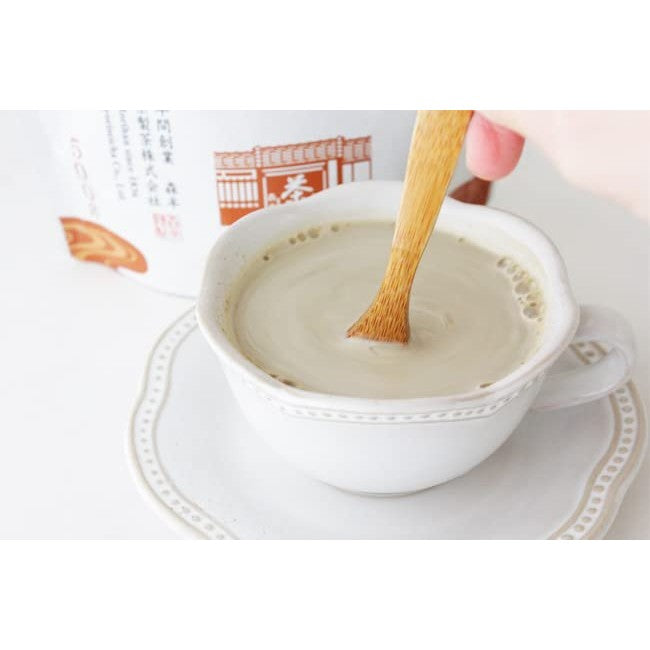 Morihan Commercial Hojicha Powder 500g Stand-Up Pack with Zipper Hojicha Frosted Sugar Easy to Dissolve