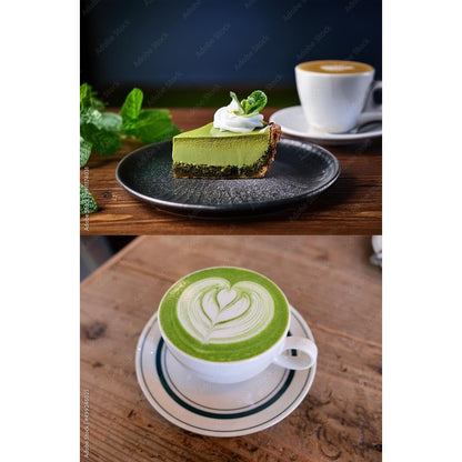 Kakegawa Matcha Starter Set: 100% Single Origin Matcha with Measuring Spoon and Shaker for Lattes and Desserts - 60g