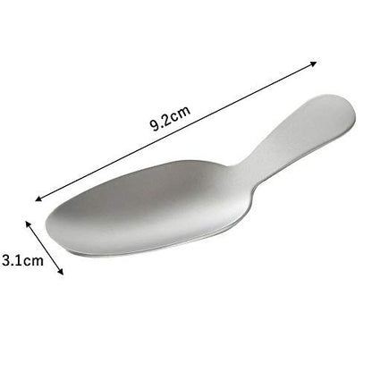 KOGU Tea Measuring Spoon [Made in Japan] Stainless Steel Tea Leaves 2g Tea Black Tea Small Compact Simple Matte Finish Tsubame Sanjo 41290 Gift Birthday Anniversary Present Mother's Day Shimomura Corporation