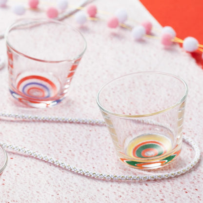 ADERIA Cup 90ml, Celebrate Mono Koma Cup, HAKATA, Gift Boxed, Made in Japan, 6153