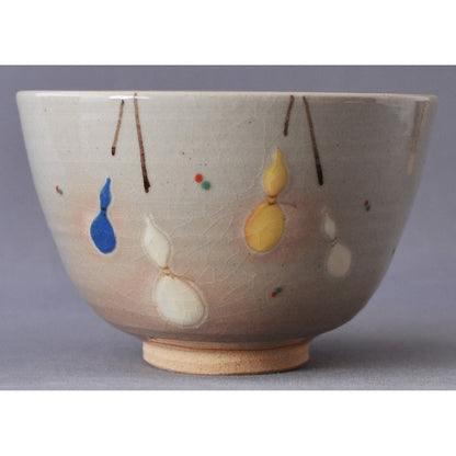 Kyoto Pottery, Kiyomizu Ware, Seki Kiln, Matcha Bowl, Rokuhō (K1-9)