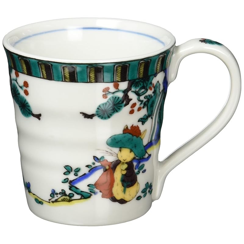 Peter Rabbit 250ml Mug - Kutani Ware Benjamin Design, Made in Japan, Perfect for Collectors and Fans of Classic Characte