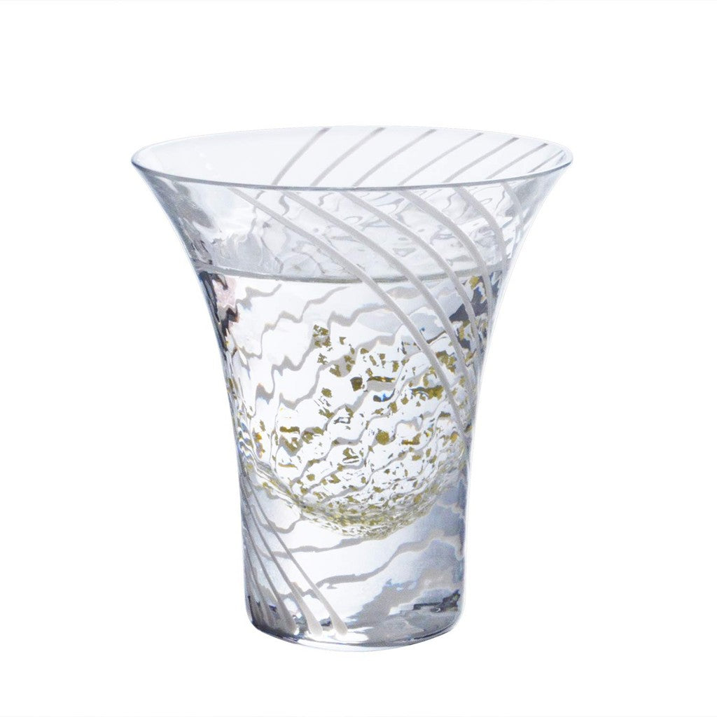Toyo Sasaki Glass Edo Glass Yachiyo Kiln Cup Snow Viewing Sake 85ml Made in Japan Sake Cup Sake Glass Glass Cup Gift Present Perfect for Respect for the Aged Day Father's Day Mother's Day Birthday 10363