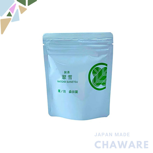 Sayama Tea Matcha Suisetsu (50g of matcha powder) made luxuriously with only soft tea leaves. Takanoha Moritaen - produc