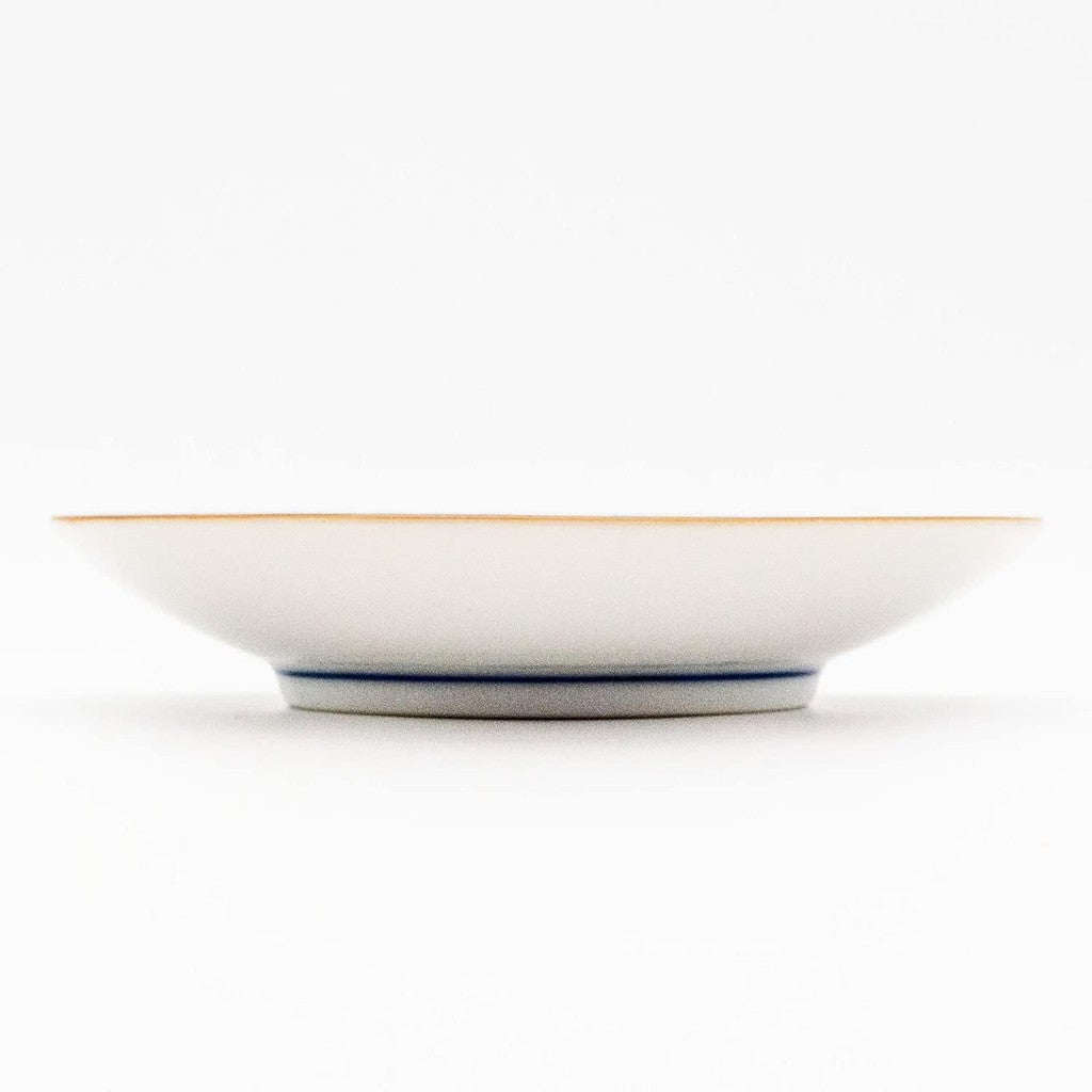 Plate Stylish Kutani Ware Masterpiece Mamezara Yoshidaya Yurizu Pottery Small Plate Serving Plate Brand Japanese Tableware