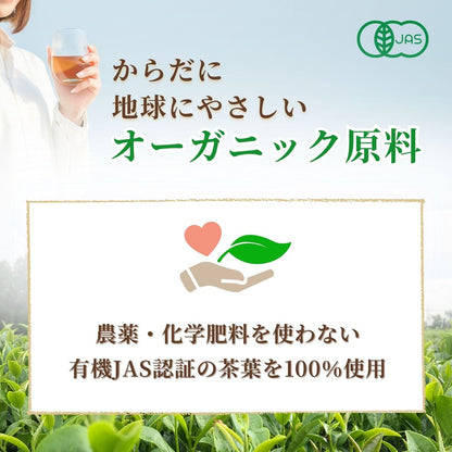Kokorhythm Bowcha Gentle Kanazawa Stick Hojicha Tea (3g x 20 Bags) - Low Caffeine Organic Hojicha Tea Bags from Kaga, Kanazawa