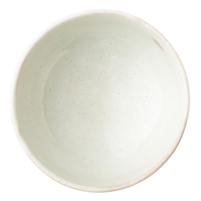 Marui Ceramic Shigaraki Ware Hachimmon Matcha Bowl Diameter approximately 11 cm Cherry Blossom White MR-3-4122