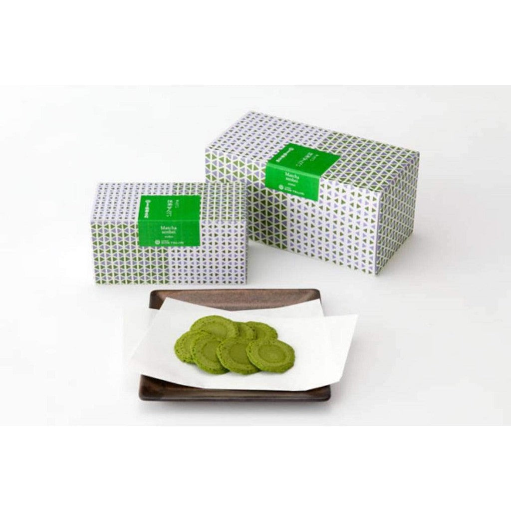Gion Tsujiri Matcha Rice Crackers 70g - Matcha Snack, Gift, Sweets, Rich Flavor, Kyoto Souvenir, Gift Box, Present, Matcha Treats