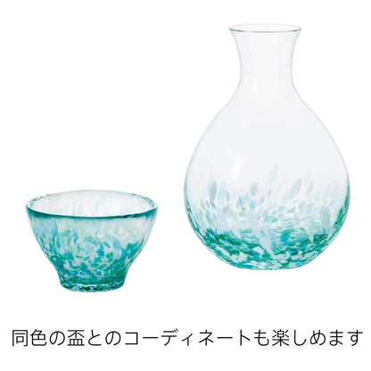 ADERIA Tsugaru Vidro Sake Cup - 50ml to 85ml, Japanese Made, Elegant Gift Box, Stylish Sakeware for Any Occasion