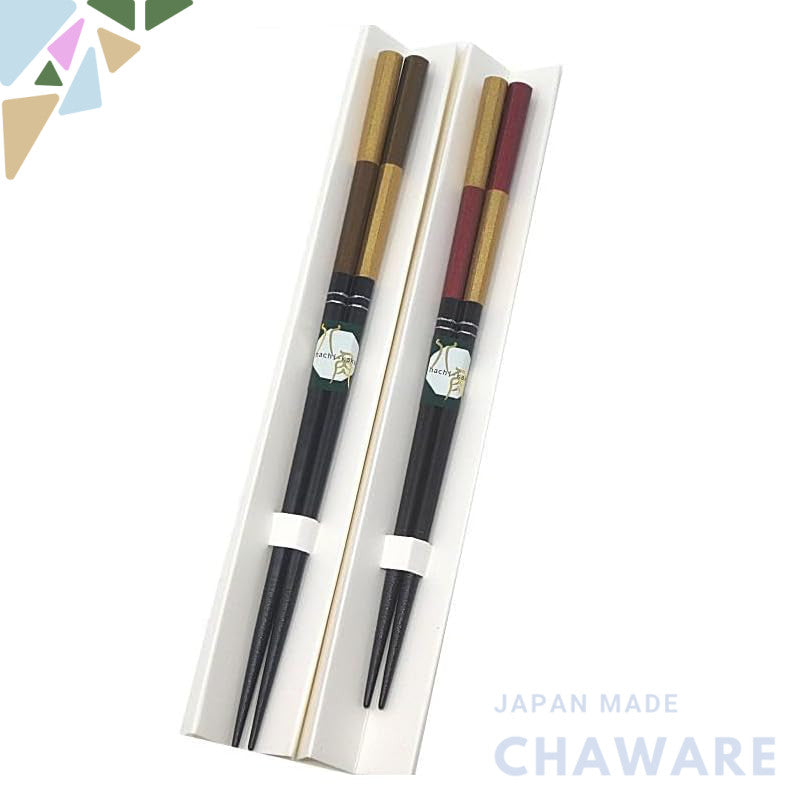 Elegant Japanese Couple's Chopsticks Set - Perfect Wedding Gift, Anniversary Present, Dishwasher Safe, Traditional Wakas