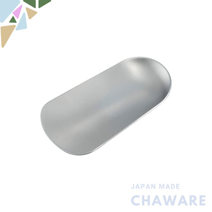KOGU Tea Tools Tea Spoon Tea Mi [Made in Japan] Small, Compact, Fits in Small Tea Canister, Stainless Steel with Matte F