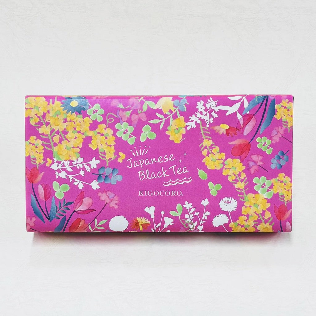 Black Tea Gift [Spring Flower Design] – A specialty Japanese black tea shop, "Kigokoro" Tea Time Gift, contains 10 tea bags of 2.5g each. Stylish, popular, cute, perfect for graduation, celebrations, or birthdays.