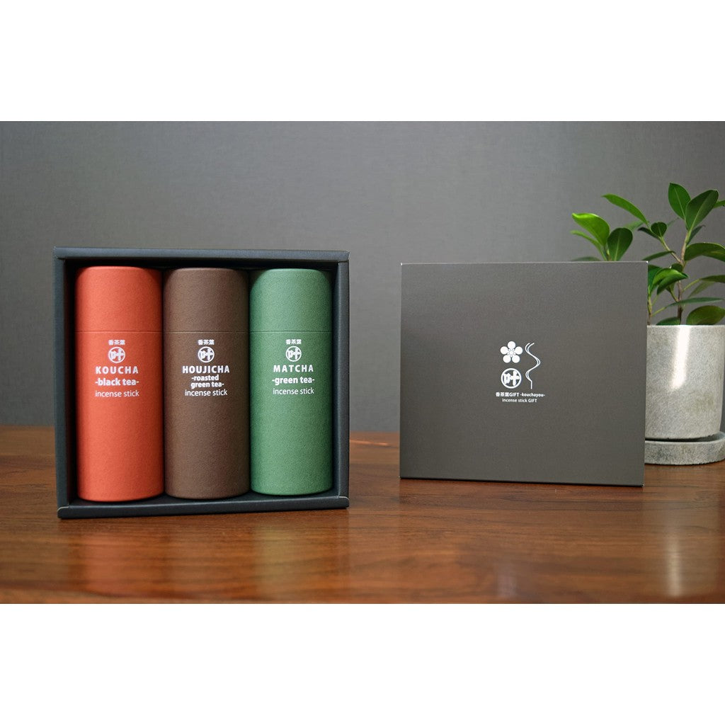 Gift from Maruya Murata [Kouchayou Tea Leaves - GIFT 3P] #KC-KHM