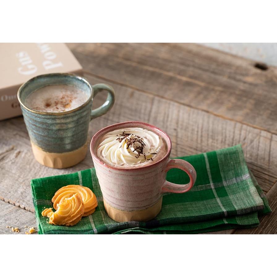 Mino Ware 330ml Mug Cup Set - Microwave & Dishwasher Safe, Gift Boxed, Made in Japan