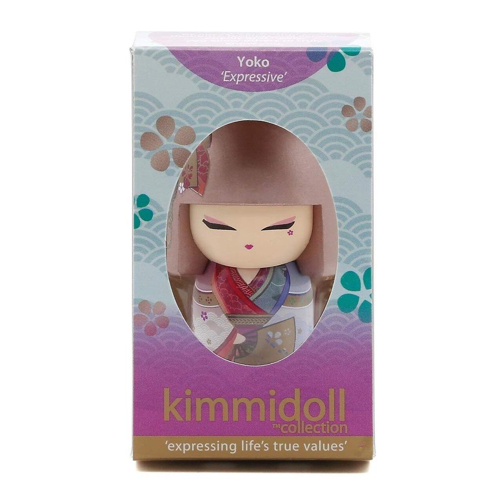 Kimmidoll Keychain TGKK261 Yoko - Charming Japanese Doll Key Holder for Collectors and Gifts, Cute and Unique Accessory for Bags or Keys