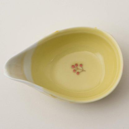 Saikai Pottery Hasami Ware H.Craft "Tori" Bird Tray