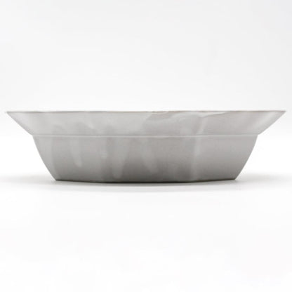 aito Seisakusho "Olive" 19×14cm Seto Ceramic Curry & Salad Plate – Relief Design, Microwave & Dishwasher Safe, Made in Japan