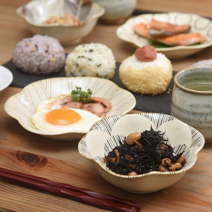 natural69 Hasami-yaki Kohiki Glazed Hexagonal Small Bowl – Japanese Ceramic, Microwave & Dishwasher Safe