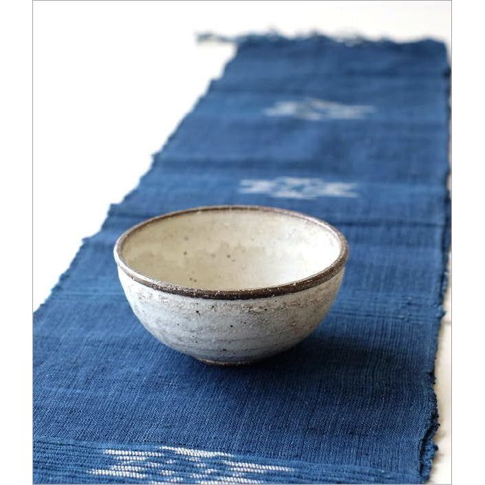 Seto Ware Kohiki Ceramic Rice Bowl, Japanese Made, 12×6cm, Modern Wafu Style, Microwave Safe