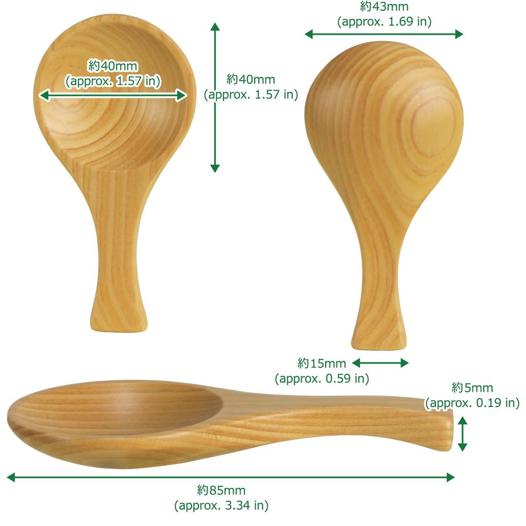 Japanese Cedar Tea Spoon - Morikuru