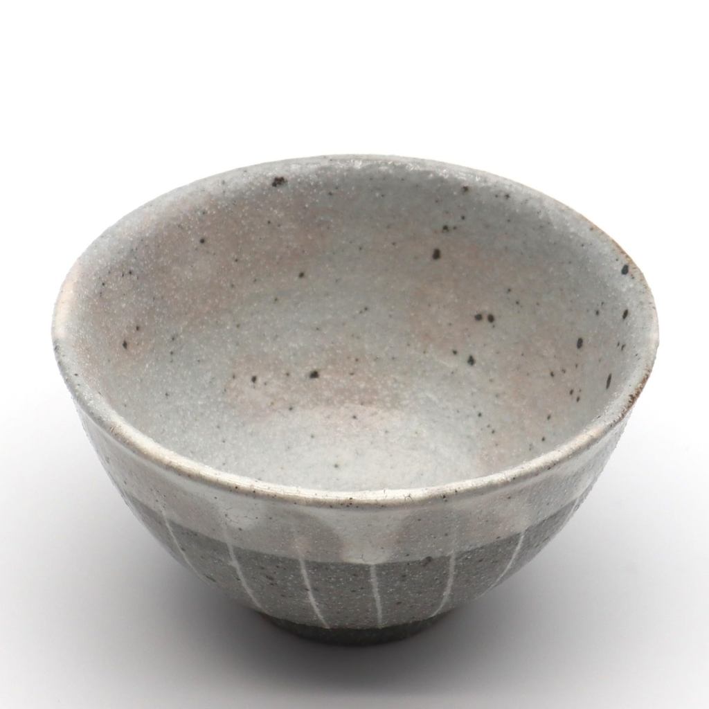 Mino Ware Zogan Tokusa Inlaid Ceramic Bowl & Mug – Japanese Tableware