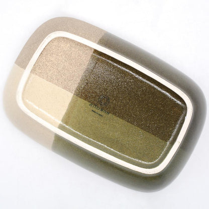 aito Seisakusho Tone on Tone Ceramic Tableware - Microwave & Dishwasher Safe, Mino Ware, Made in Japan