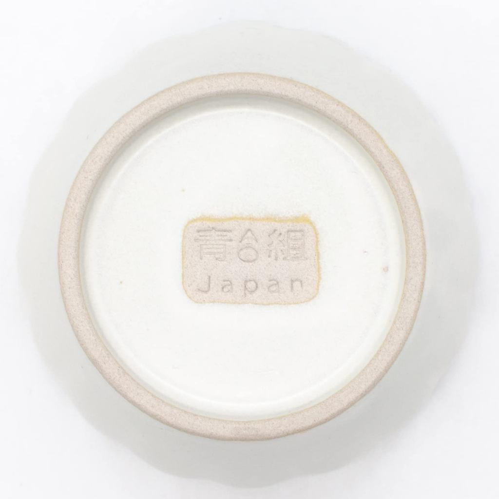 aito Seisakusho "Hana" 9cm Seto Ware Small Bowl - Microwave & Dishwasher Safe, Silver Leaf, Made in Japan
