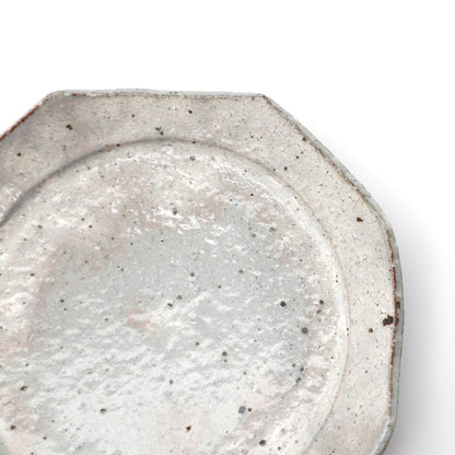 Mino Ware Kohiki Octagonal Small Plate 15cm — Made in Japan