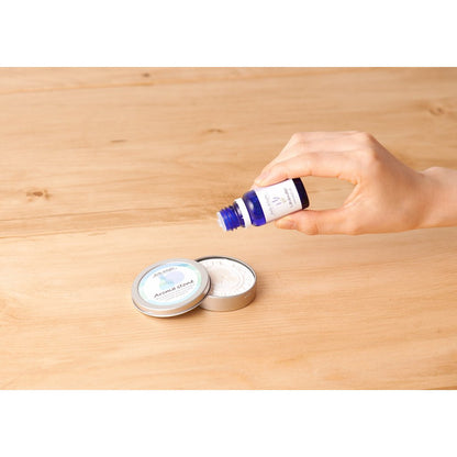 Daily Delight Portable Aroma Stone – Seto White Cloud Ceramic, Made in Japan, Single-Piece Essential Oil Diffuser