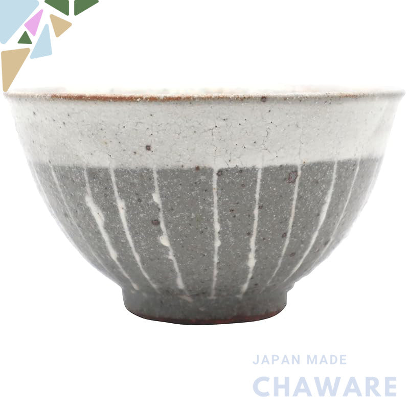 Mino Ware Zogan Tokusa Inlaid Ceramic Bowl & Mug – Japanese Tableware
