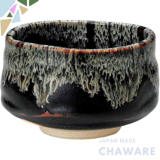 Ale-net Japanese Mino-yaki Ceramic Matcha Bowl (Tea Ceremony Chawan)