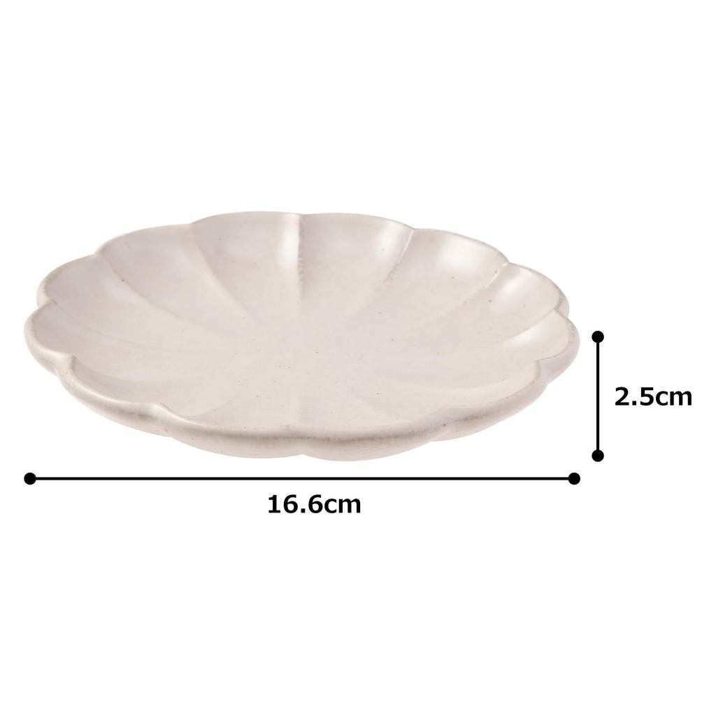 TATARA Rinka Cloth-Textured Kohiki Porcelain Tableware – Mino Ware, Microwave & Dishwasher Safe, Made in Japan
