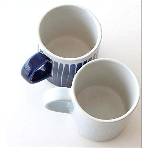 SUI Seto Ceramic 230ml Stripe Mug — Modern Line Design, Microwave & Dishwasher Safe, Made in Japan
