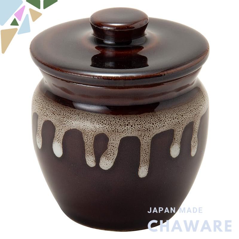 TAMAKI Mini Candy Storage Jar 120ml (Dia 6.8 x H 8.2 cm) Made in Japan Small Food Storage Container
