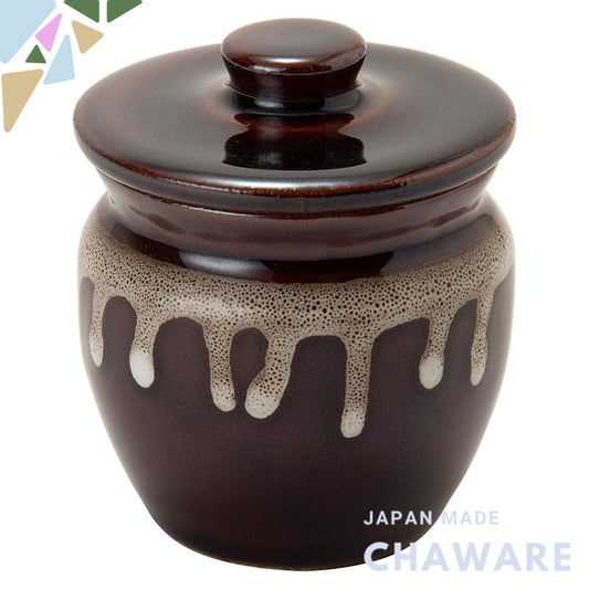 TAMAKI Mini Candy Storage Jar 120ml (Dia 6.8 x H 8.2 cm) Made in Japan Small Food Storage Container
