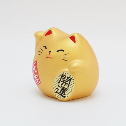 COTONOHA Banko-yaki 2.2-Inch Maneki Neko Lucky Cat Figurine – Made in Japan