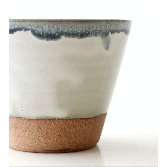 Seto-yaki Ceramic Cup & Saucer 170ml Made in Japan Coffee Cup Set Nuvola Blue Microwave/Dishwasher Safe