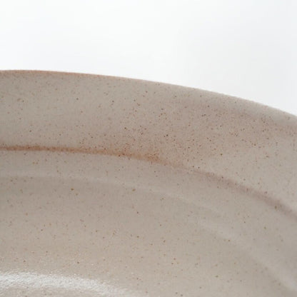 Seto-yaki Deep Ceramic Plate – Made in Japan, Microwave & Dishwasher Safe, Multipurpose Pasta/Curry/Salad Dish