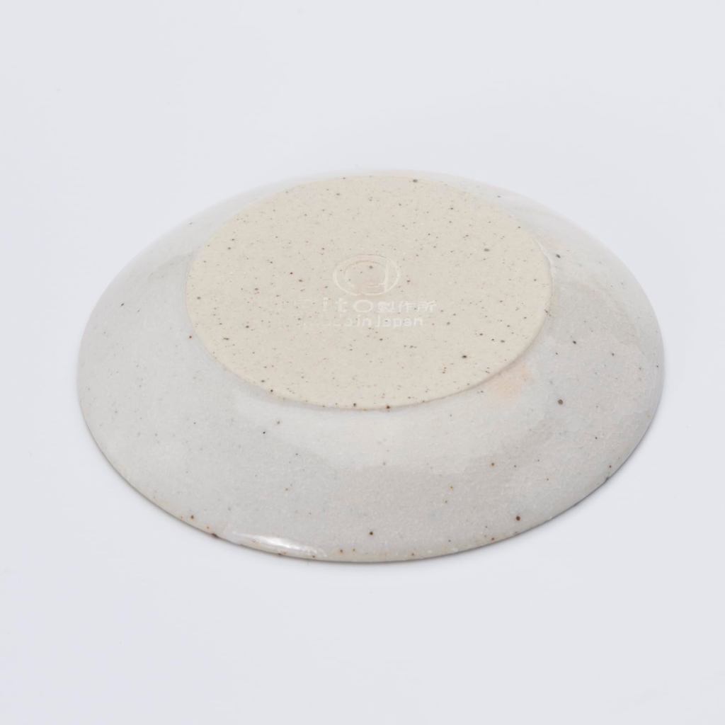 aito Seisakusho "Ha Gohon-te" White Seto-Yaki Ceramic Plates (Various Sizes) – Microwave and Dishwasher Safe