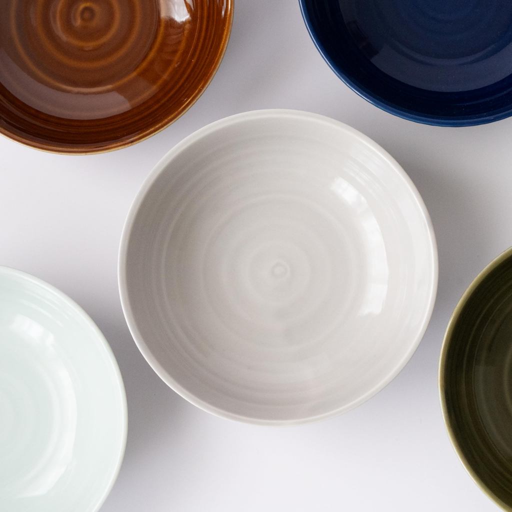 AITO Seisakusho Sogi 13cm Bowl - Light Blue Mino Ware, Microwave & Dishwasher Safe, Made in Japan