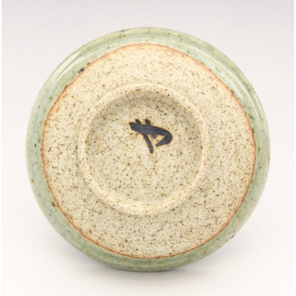 Seto Ware Shinsen Pottery Ash-Glazed "Tokusa" Pattern Japanese Tableware – Plates & Bowls (Made in Japan)