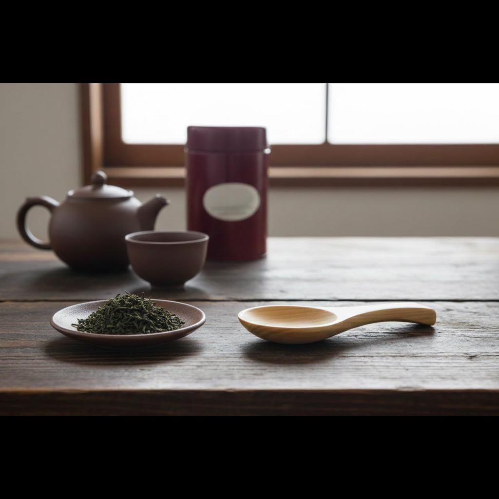 Japanese Cedar Tea Spoon - Morikuru
